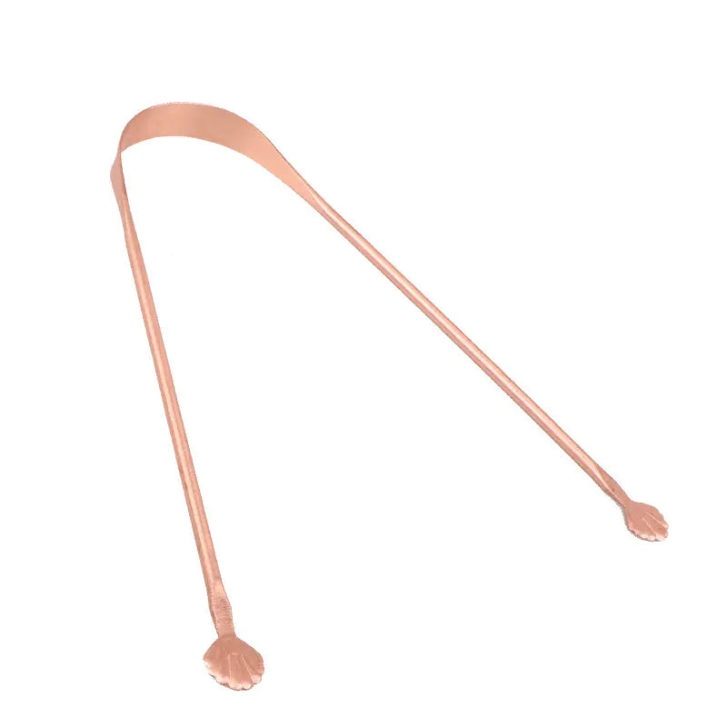 Copper Tongue Scraper U-Shaped Oral Care Tool