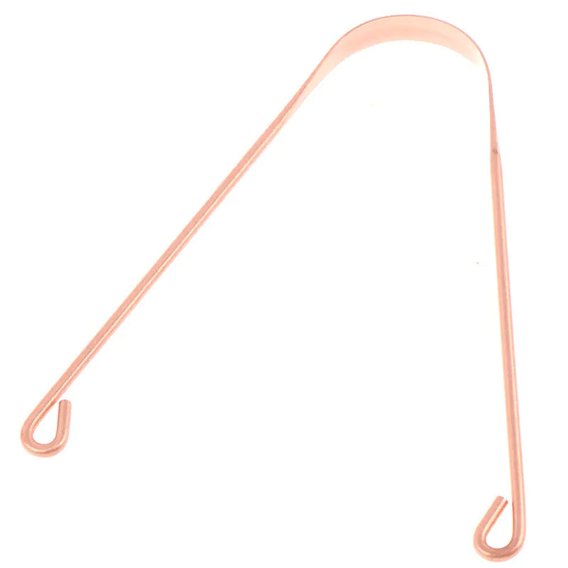 Copper Tongue Scraper U-Shaped Oral Care Tool
